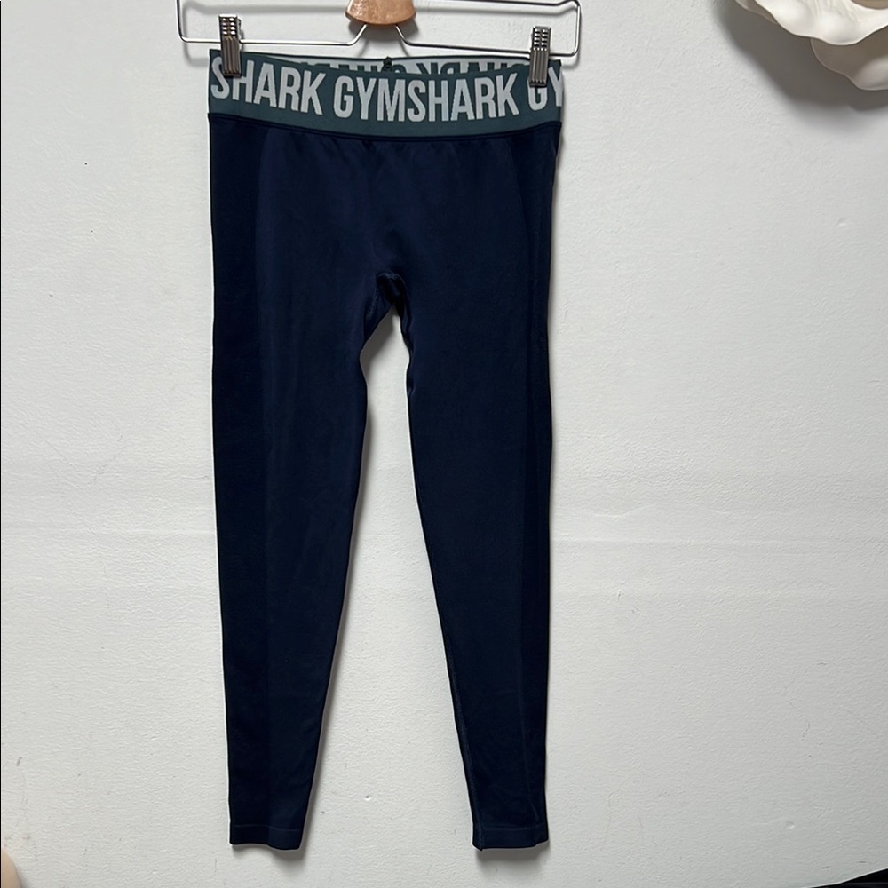 Gymshark Blue Leggings Athletic Fit